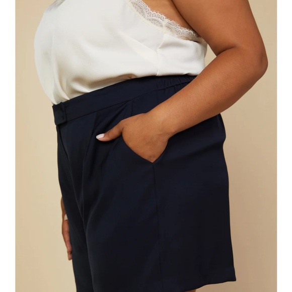 Plus Belted Shorts - Picture 5 of 7